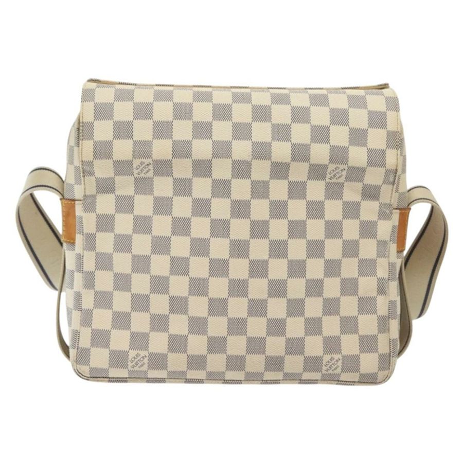 【日本直送】路易威登 Damier Azur Naviglio 單肩包 N51189 LV 正品 138759-12
