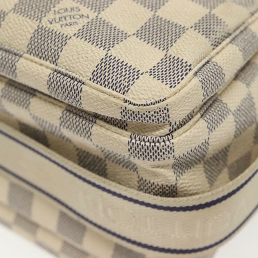 【日本直送】路易威登 Damier Azur Naviglio 單肩包 N51189 LV 正品 138759-17