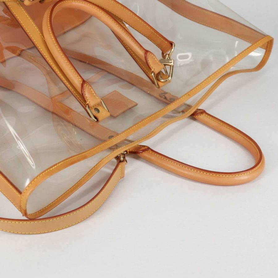 【日本直送】路易威登 Isaac Mizrahi 托特包 透明乙烯基皮革 M99027 正品 ki5924M-6