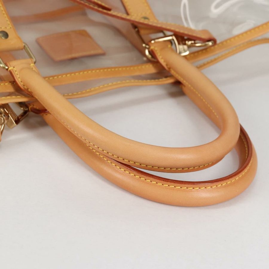 【日本直送】路易威登 Isaac Mizrahi 托特包 透明乙烯基皮革 M99027 正品 ki5924M-7