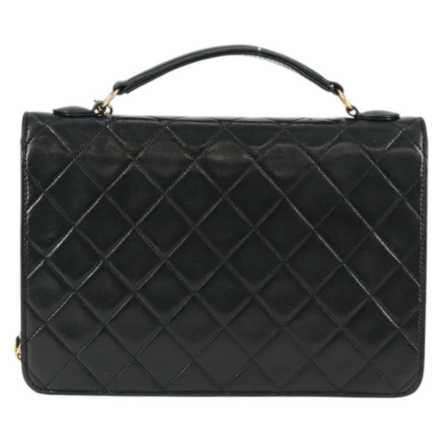 【日本直送】香奈兒 (CHANEL) Matelasse 雙旋扣 Coco 鏈條包，羊皮材質，CC 認證，貨號 138976SA-1