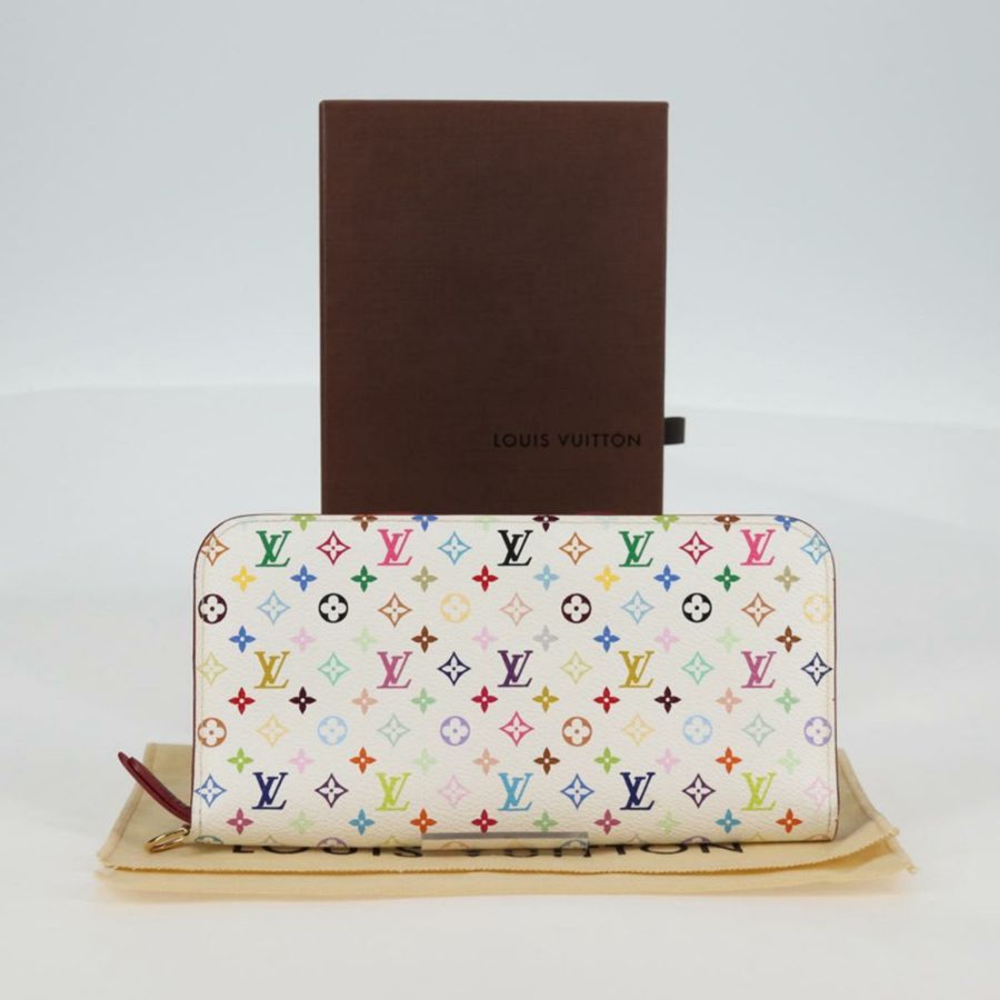 【日本直送】路易威登 Multicolor Portefeuille Insolite 白色皮夾 M93750 正品 138930V-11