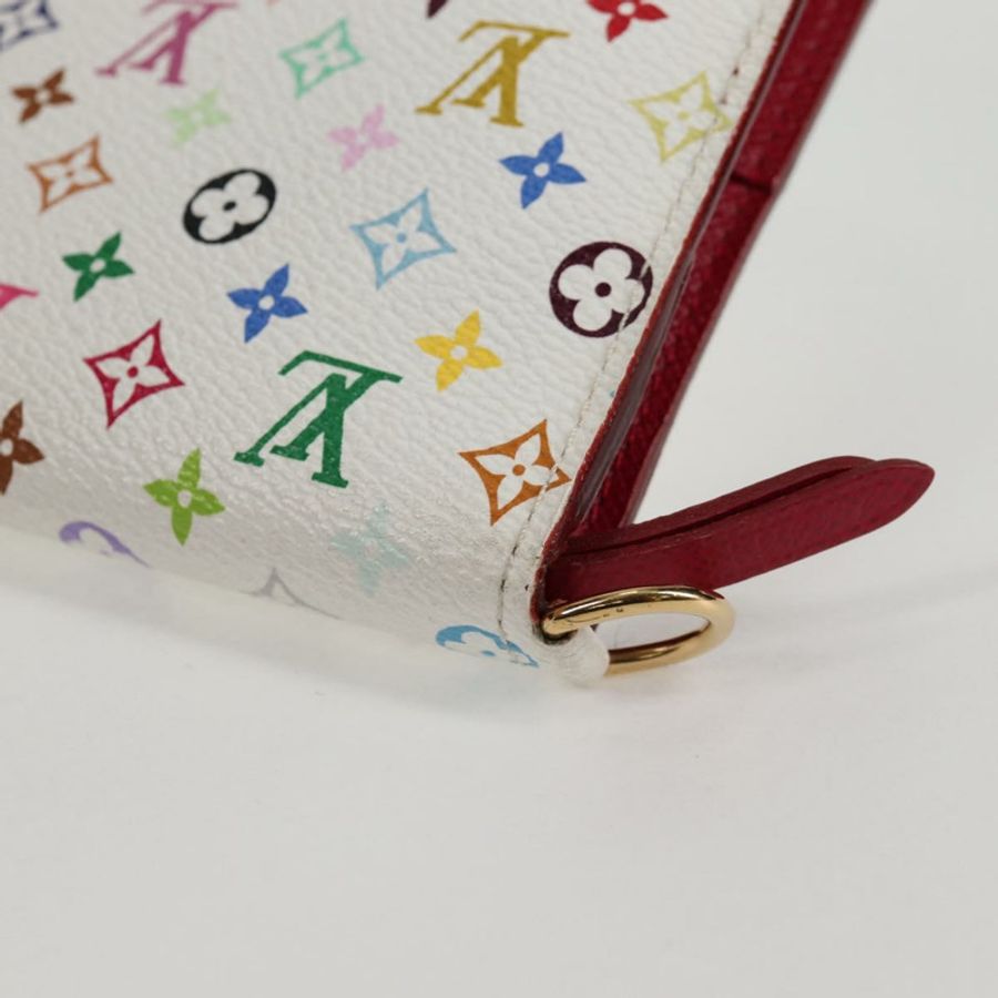 【日本直送】路易威登 Multicolor Portefeuille Insolite 白色皮夾 M93750 正品 138930V-15
