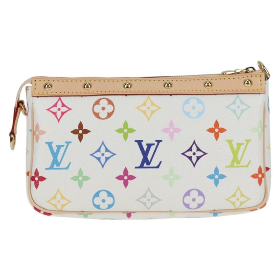 【日本直送】路易威登 Monogram Multicolor LV × TM Pochette 手拿包 M13404 Auth 138997S-1