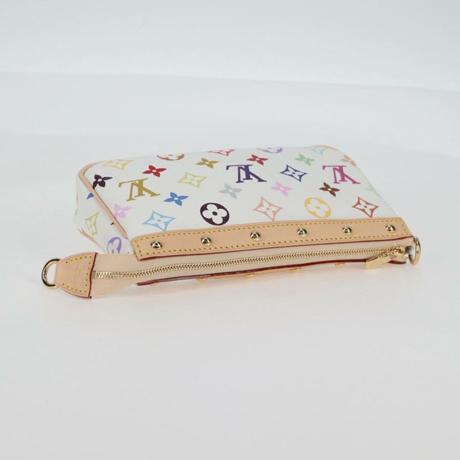 【日本直送】路易威登 Monogram Multicolor LV × TM Pochette 手拿包 M13404 Auth 138997S-4