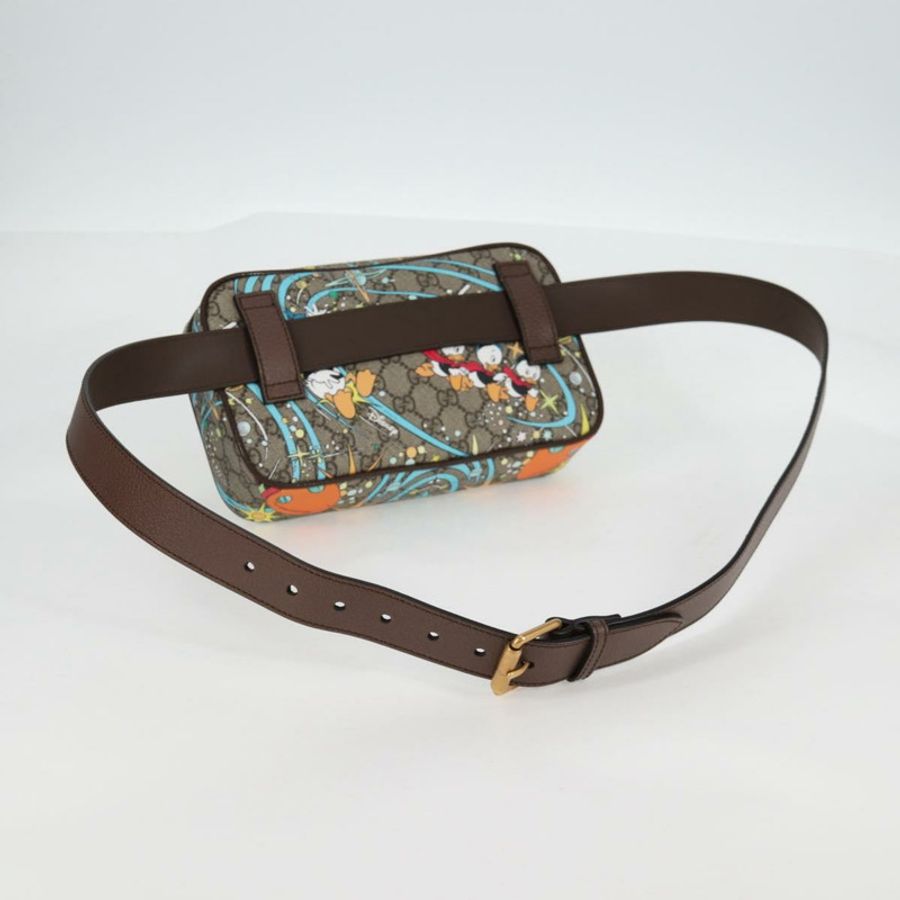 【日本直送】GUCCI GG Supreme Disney 聯名腰包 PVC 米色 602695 正品 138991A-6