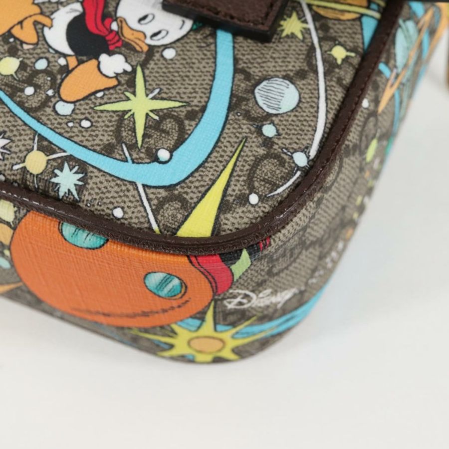 【日本直送】GUCCI GG Supreme Disney 聯名腰包 PVC 米色 602695 正品 138991A-17