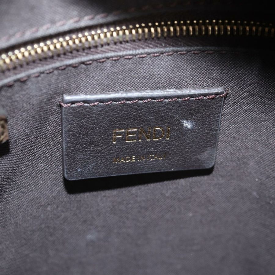 【日本直送】FENDI Zucca 背包 PVC FILA 合作款棕金正品 BA4876-23