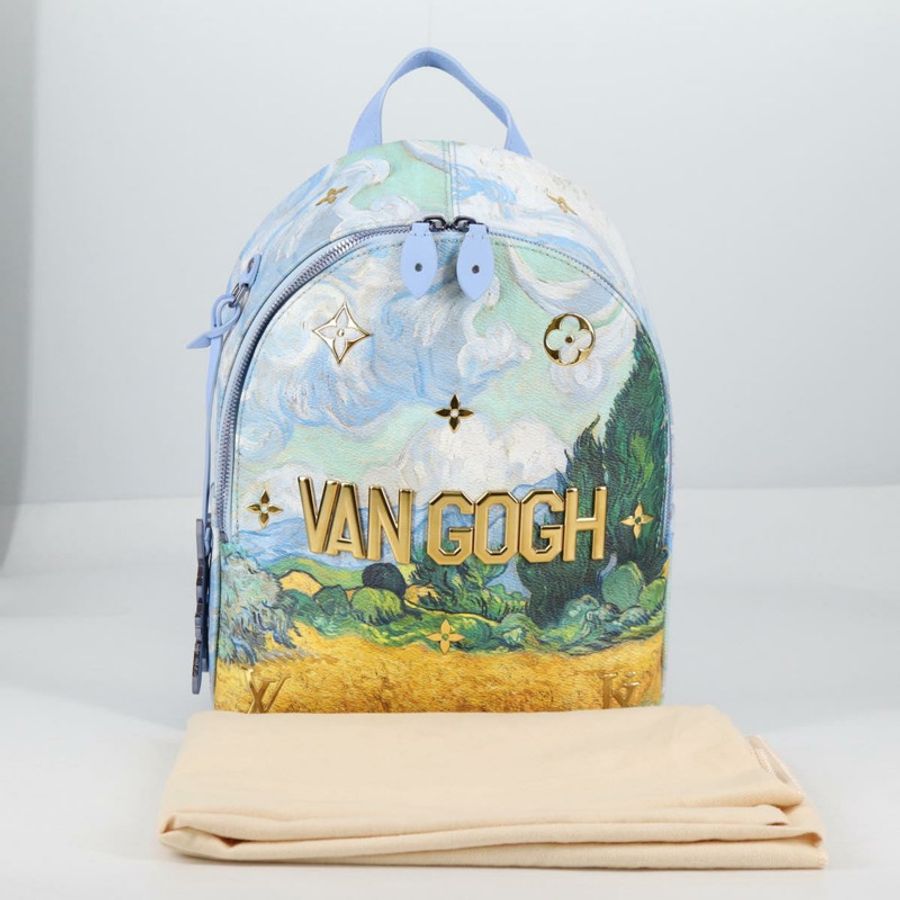 【日本直送】路易威登大師系列梵谷棕櫚泉藍手袋 M43374 正品編號 138037SA-11