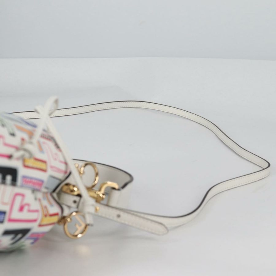 【日本直送】FENDI Zucca帆布迷你Montrezor手提包 2way Multicolor Gold Auth yk19350M-13