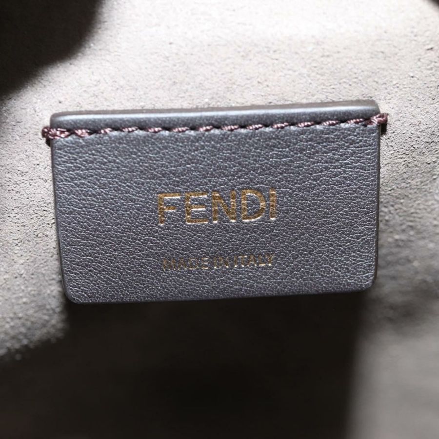 【日本直送】FENDI Zucca帆布迷你Montrezor手提包 2way Multicolor Gold Auth yk19350M-19