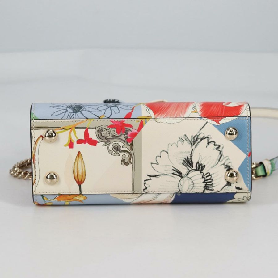 【日本直送】Salvatore Ferragamo Vala 手提包 皮革 2way Multicolor Auth SW1489V-4