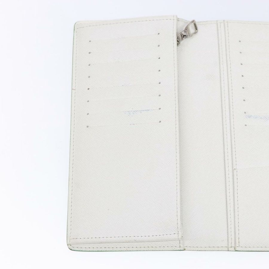 【日本直送】路易威登 Monogram Everyday Portefeuille Brazza 綠色 M80801 LV Auth 141451-17