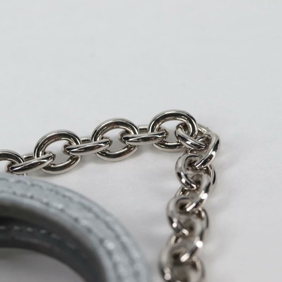 【日本直送】TIFFANY&Co.) Return To 迷你手袋吊飾,皮革銀色,正品,貨號 141171M-8