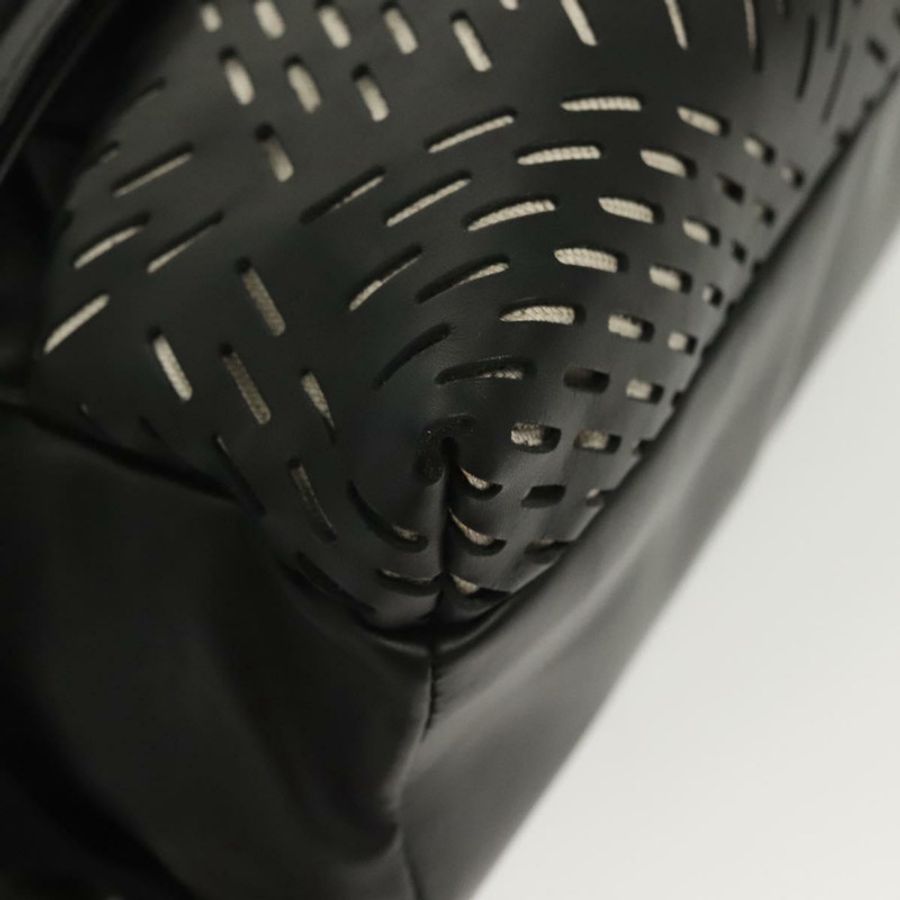 【日本直送】BOTTEGA VENETA 腰包 黑色真皮 正品 bs29314-7