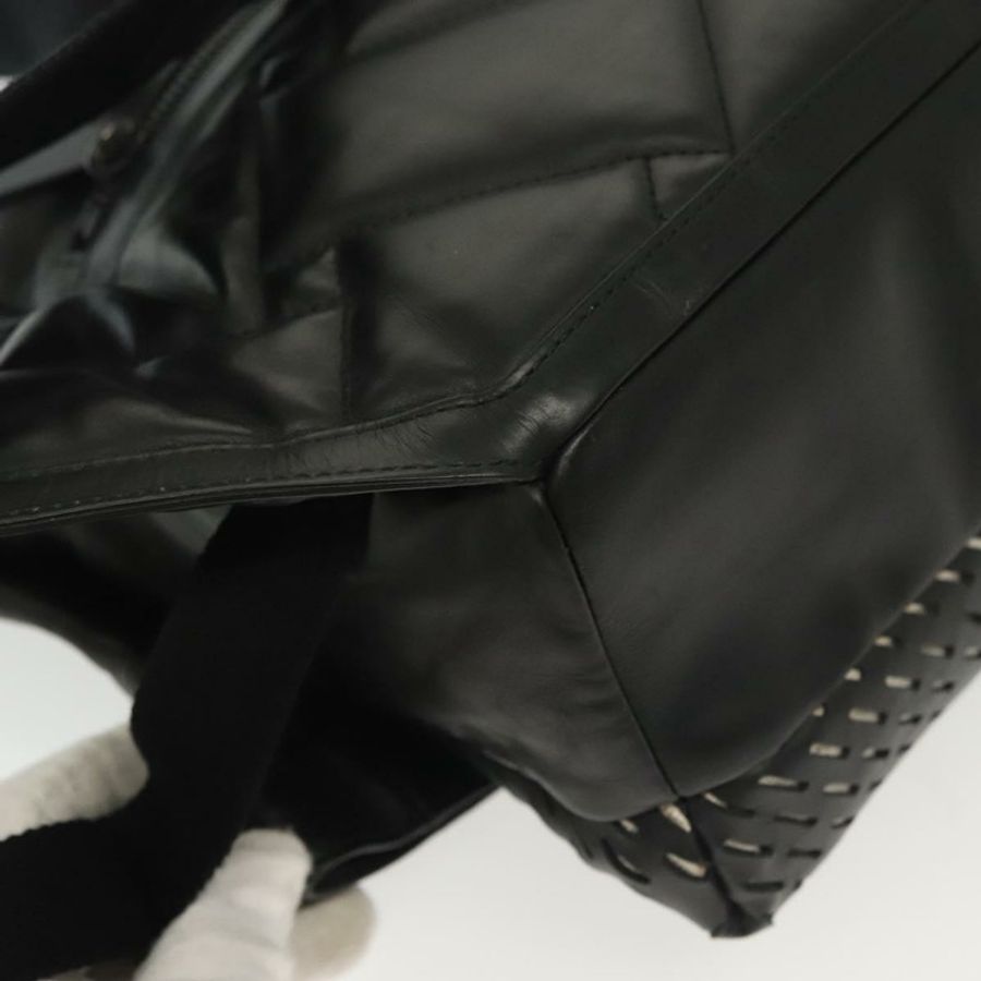 【日本直送】BOTTEGA VENETA 腰包 黑色真皮 正品 bs29314-15