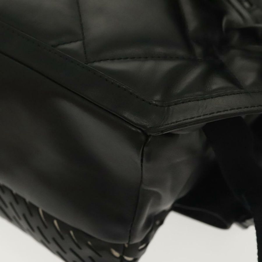 【日本直送】BOTTEGA VENETA 腰包 黑色真皮 正品 bs29314-16