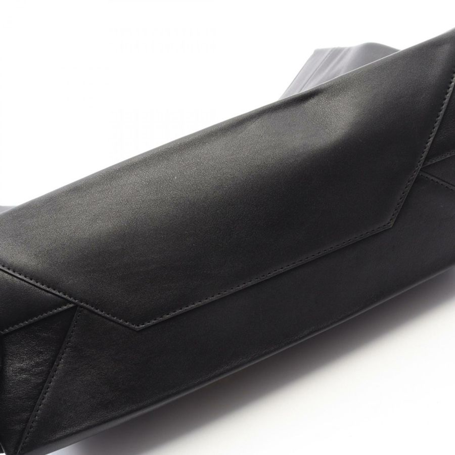 BALENCIAGA DUTY FREE 中型鏈條單肩托特包 760013 皮革 黑色 二手-8