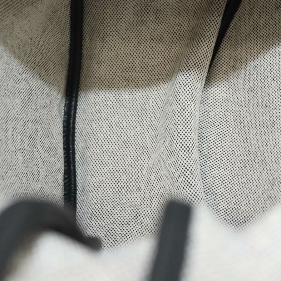 【日本直送】愛馬仕 Sac Luco MM 單肩包 帆布 皮革 灰色 黑色 銀色 正品 bs29413-10