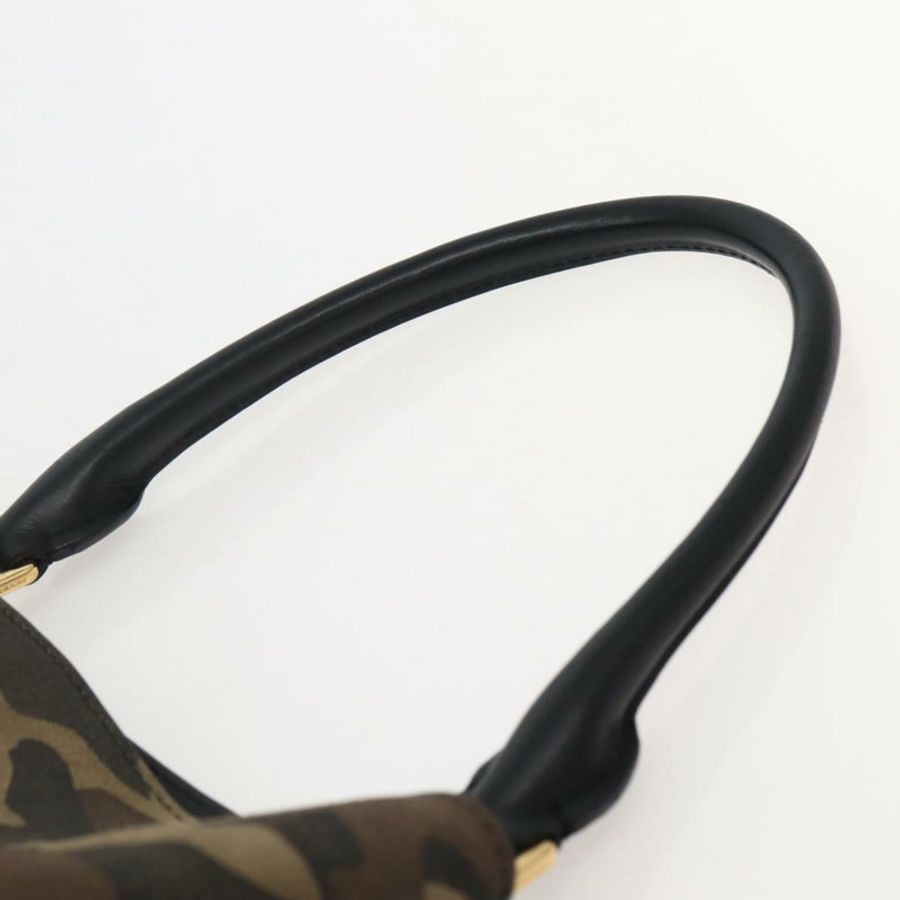 【日本直送】BURBERRY Nova 格紋帆布手提包 米色 金色 正品 143198-7