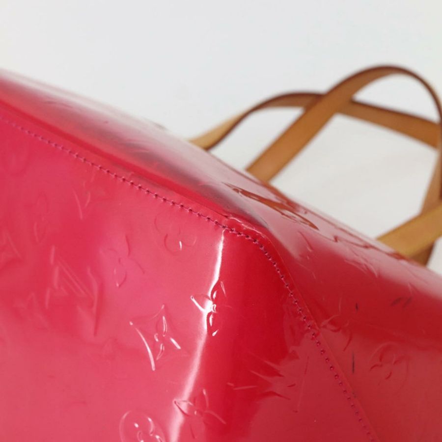 【日本直送】路易威登 Monogram Vernis Bellevue PM 手提包 Rose Pop M93669 正品 143327-14