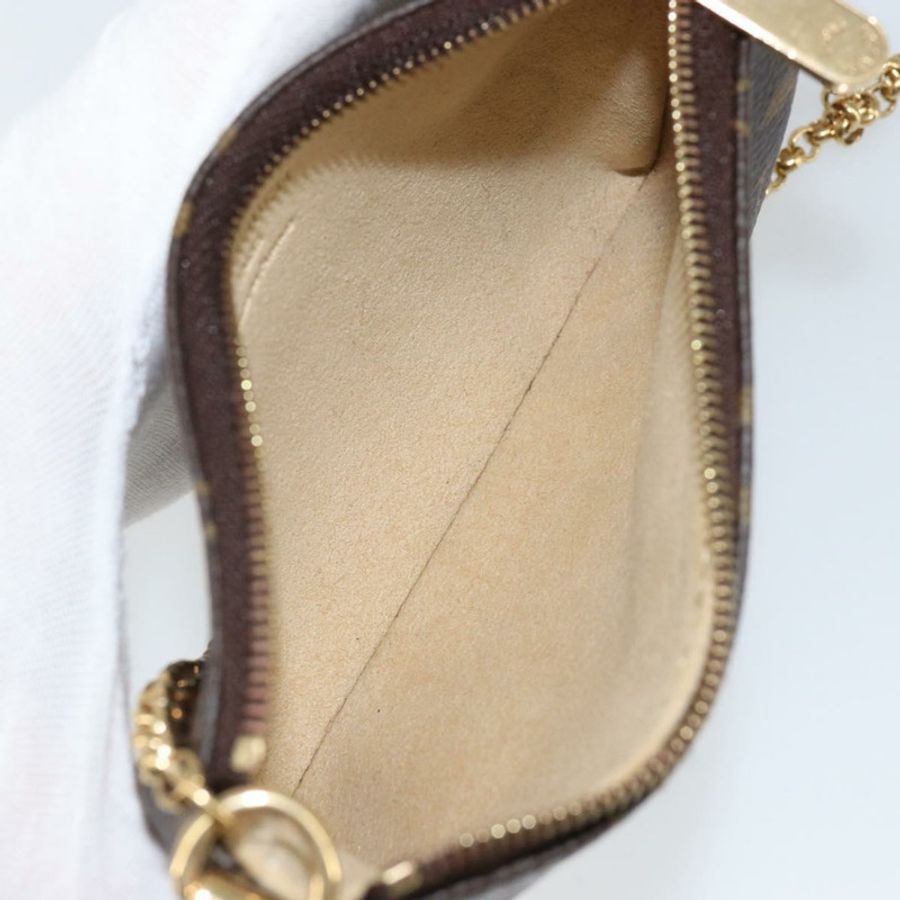 【日本直送】路易威登 Monogram Pochette Mira PM 配件包 M60095 LV Auth 143910V-9