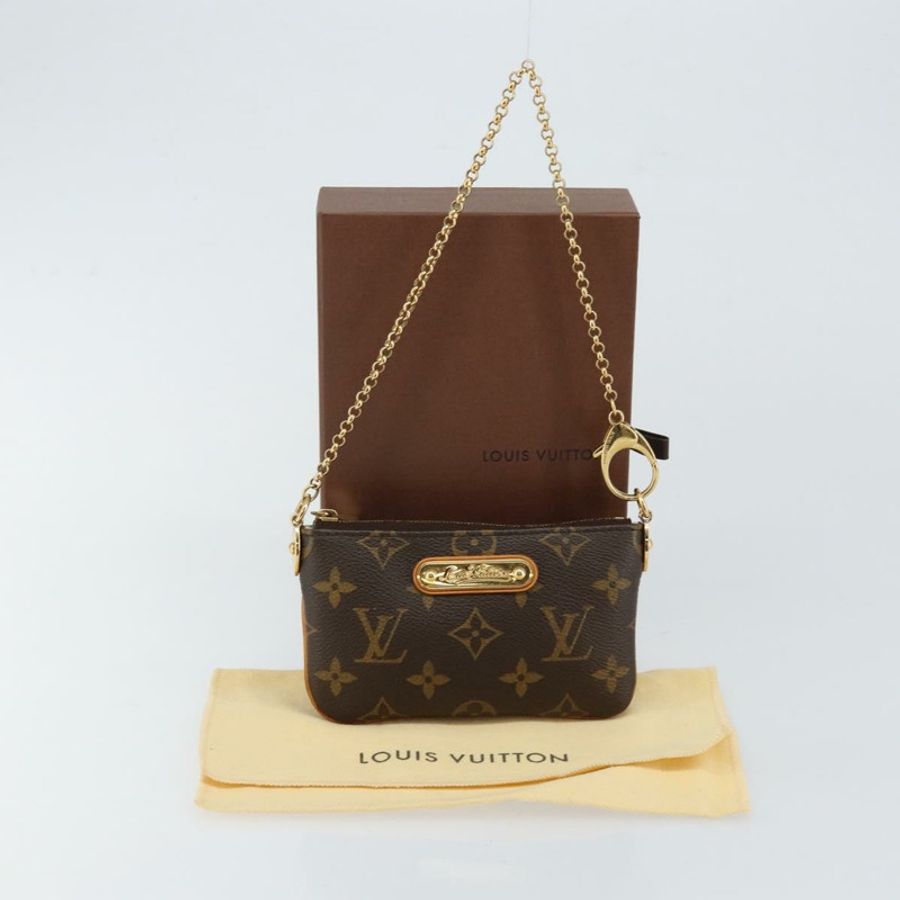 【日本直送】路易威登 Monogram Pochette Mira PM 配件包 M60095 LV Auth 143910V-11