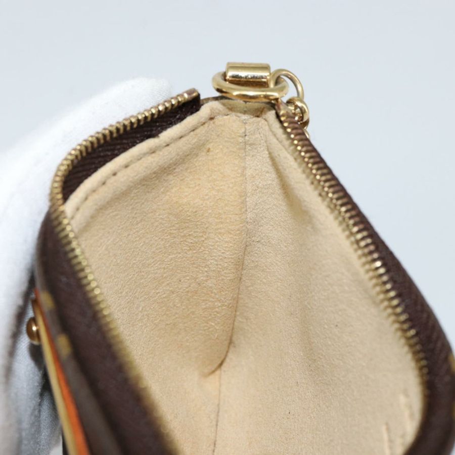 【日本直送】路易威登 Monogram Pochette Mira PM 配件包 M60095 LV Auth 143910V-21
