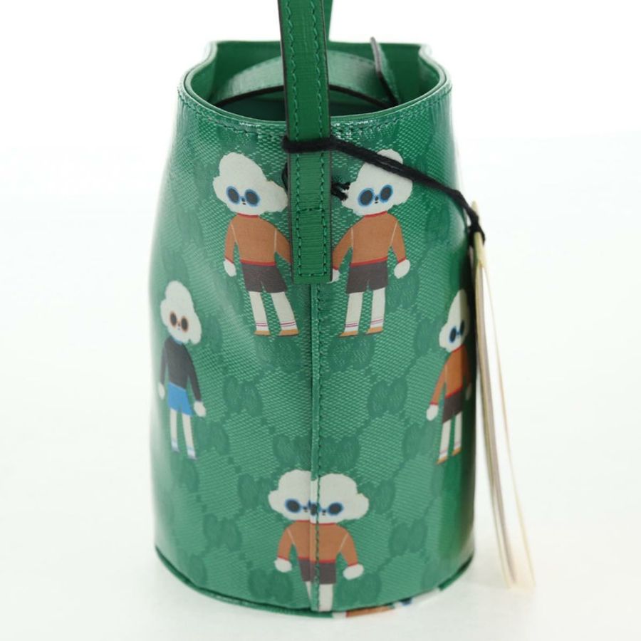 【日本直送】GUCCI GG Crystal 兒童金承妍包 金綠色 752356 正品 144816V-3