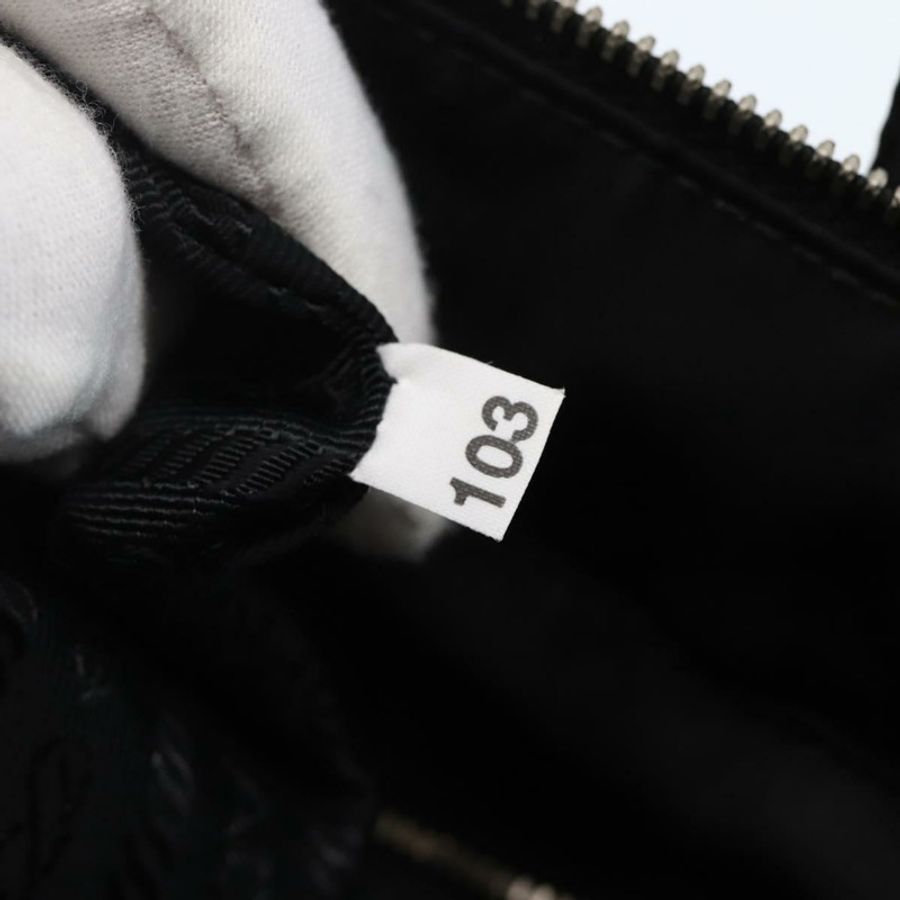 【日本直送】PRADA 尼龍雙肩手提包 黑色 銀色 正品 139041V-10
