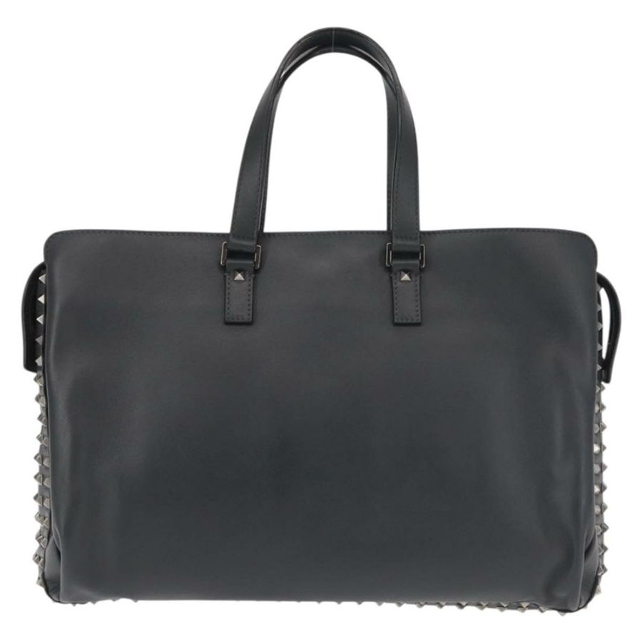 【日本直送】VALENTINO 商務包 皮革 灰色 銀色 正品 bs29682-1