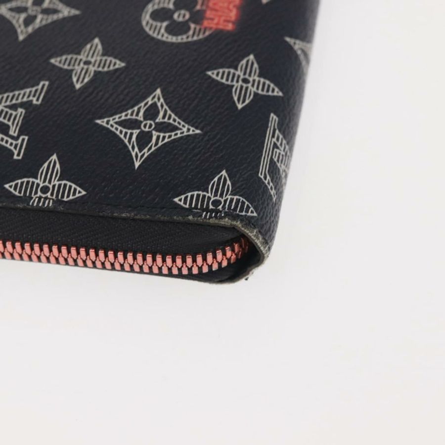 【日本直送】路易威登 Ink Upside Down Zippy Organizer NM 錢包 海軍藍 M62931 正品 146162-9