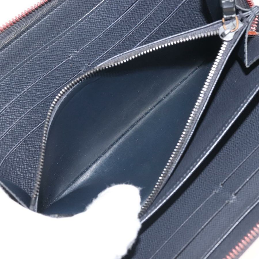 【日本直送】路易威登 Ink Upside Down Zippy Organizer NM 錢包 海軍藍 M62931 正品 146162-18