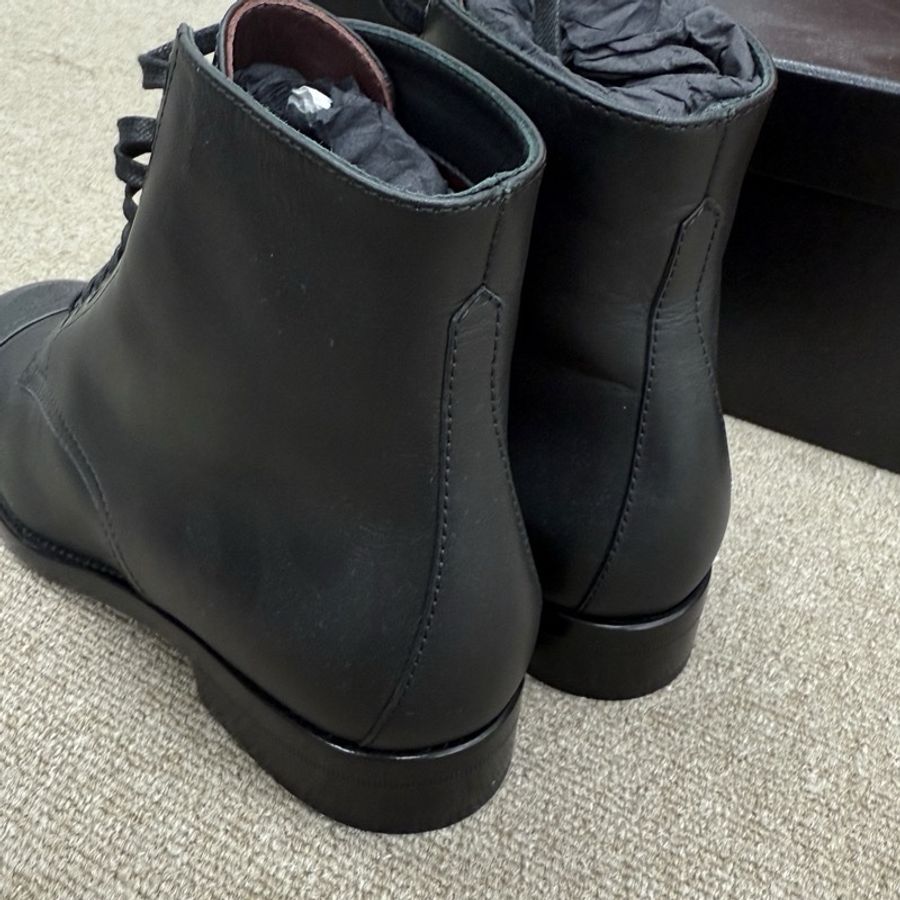 全新 Chanel 香奈兒短靴36碼 牛皮-6