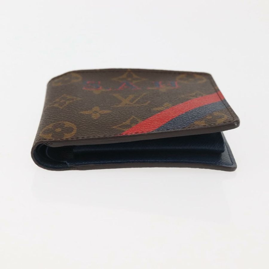 【日本直送】路易威登 Monogram Portefeuille Marco NM 雙折皮夾 LV Auth 143914-5