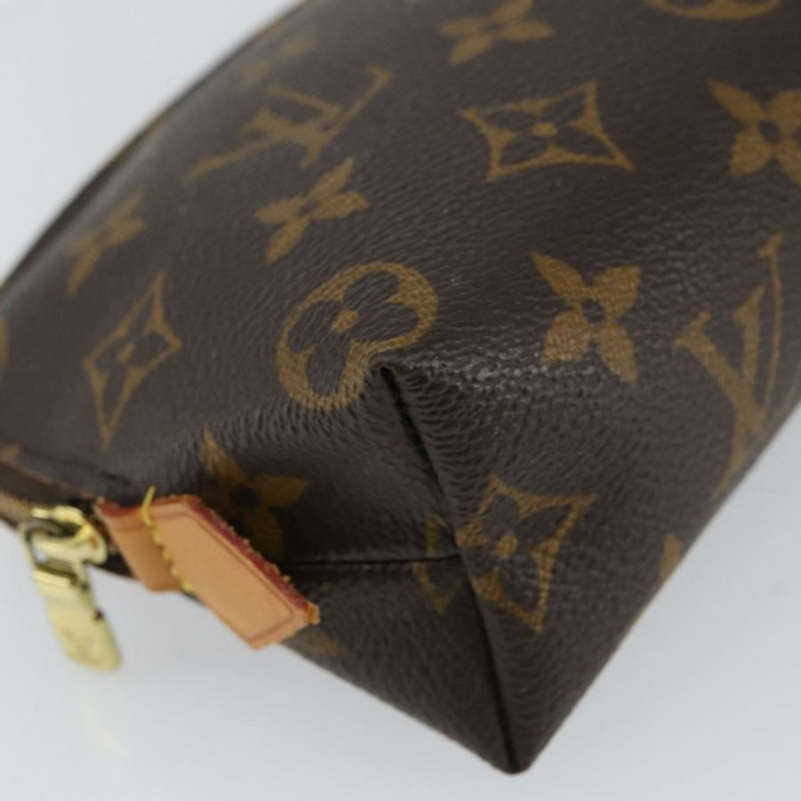【日本直送】路易威登 Monogram Pochette 化妝包 PM M43998 LV Auth 144295-13