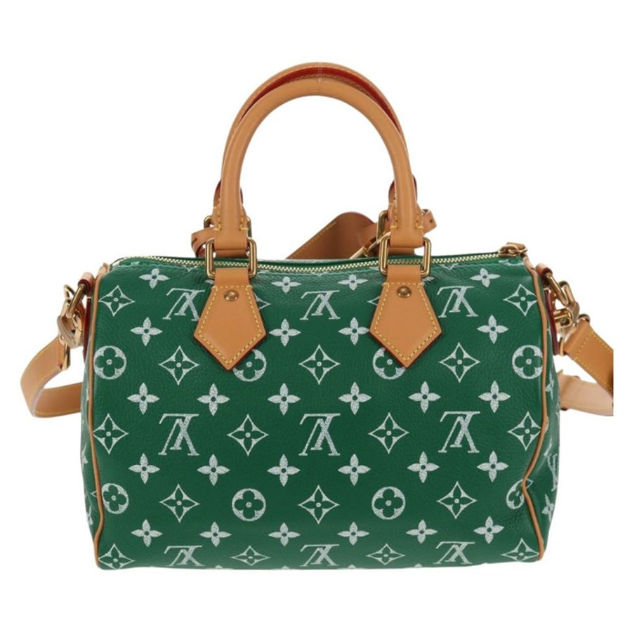 【日本直送】路易威登 Monogram Speedy P9 Bandouliere 25 手袋 綠色 M24423 LV 正品 139047SM-1