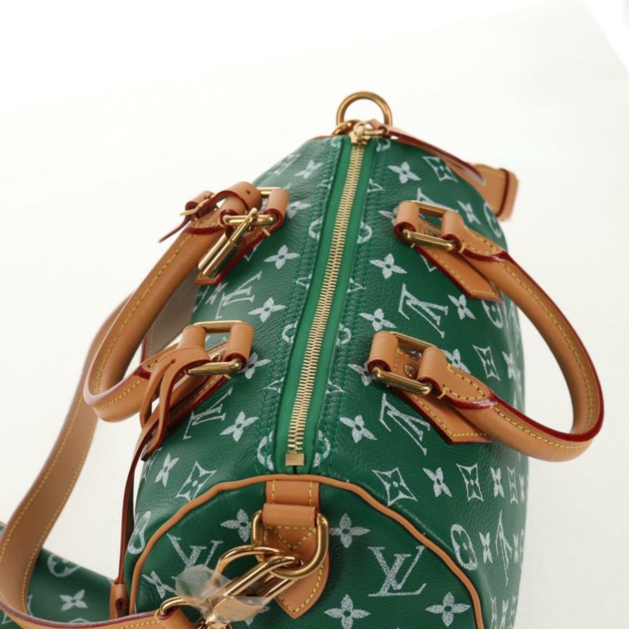 【日本直送】路易威登 Monogram Speedy P9 Bandouliere 25 手袋 綠色 M24423 LV 正品 139047SM-5