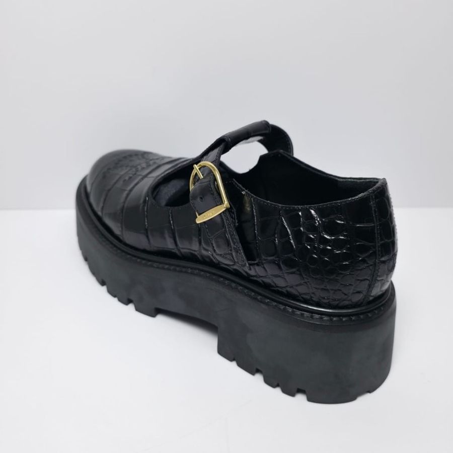 Celine 黑色Bulky Triomphe Babies厚底鞋(未使用品)-7