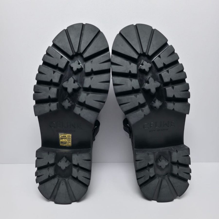 Celine 黑色Bulky Triomphe Babies厚底鞋(未使用品)-9