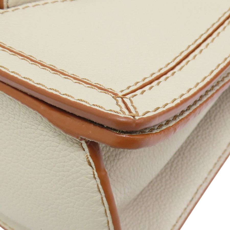 米色皮革巴塞隆納肩背【LOEWE 羅威】 303.12.W89-11