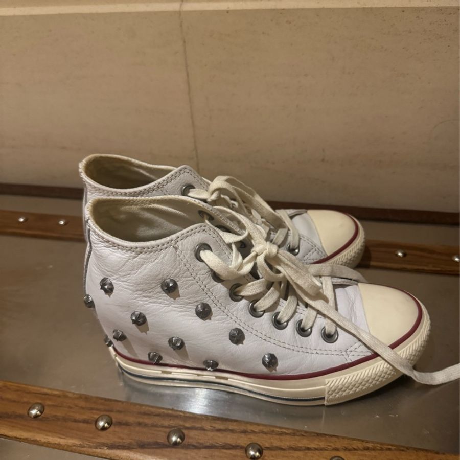 Converse 鉚釘鞋 US5.5-0