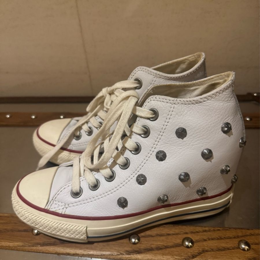 Converse 鉚釘鞋 US5.5-3
