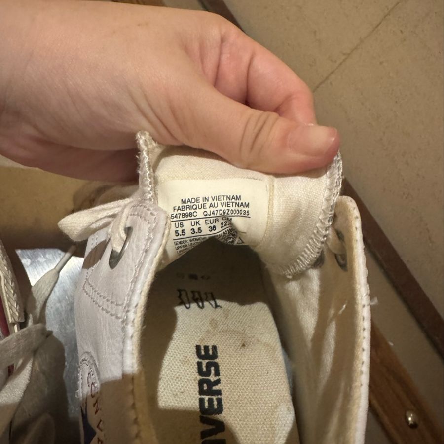 Converse 鉚釘鞋 US5.5-5