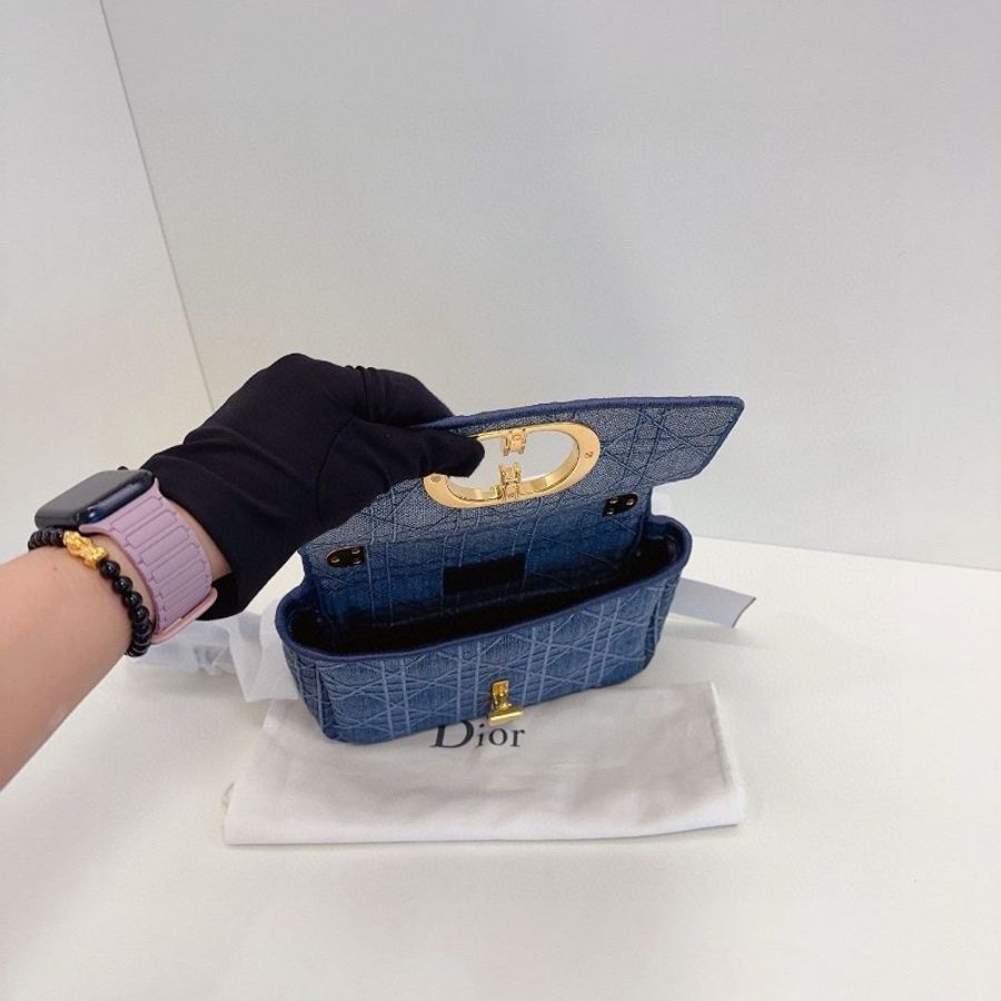 Dior Caro small 牛仔-5