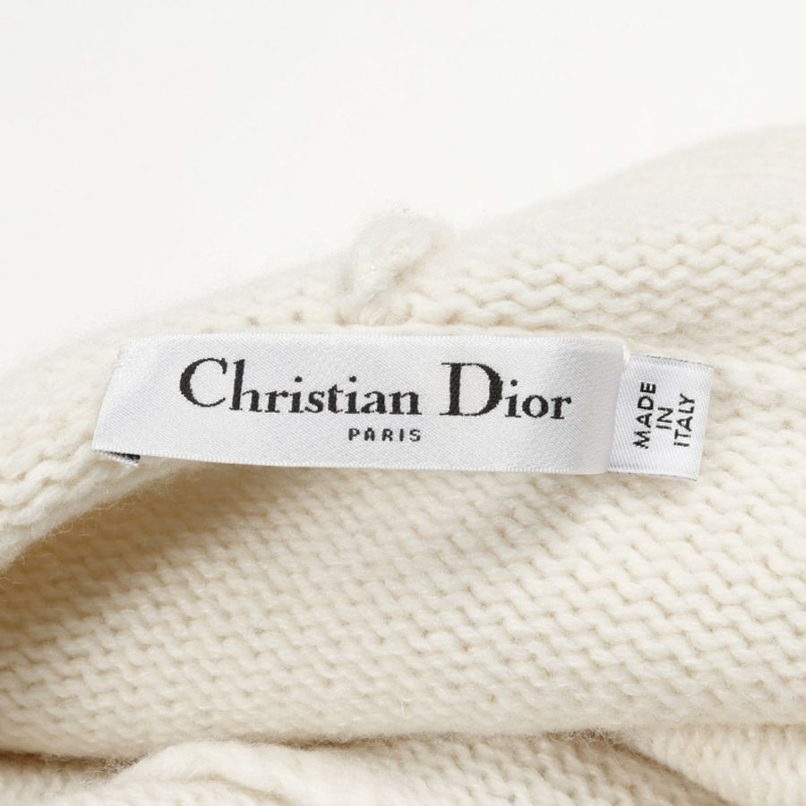 Christian Dior 短袖針織衫 254S56AM121 羊毛羊絨混紡 二手-2