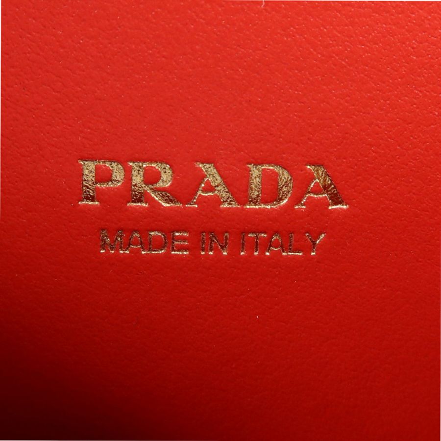 PRADA 牛皮皮革Envelope Clutch Bag金扣手拿包-12