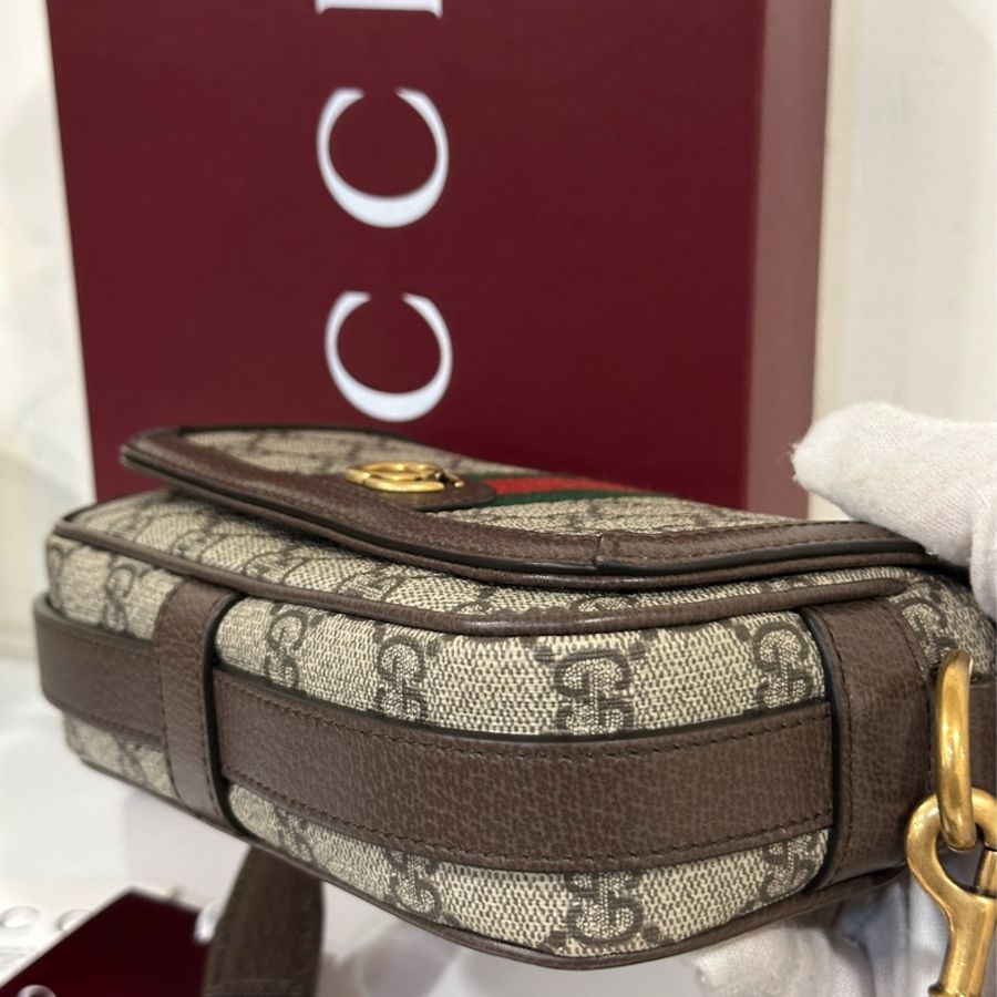 🈶購證 #全新離櫃未使用 Gucci新款郵差斜挎包 #櫃上在售-8