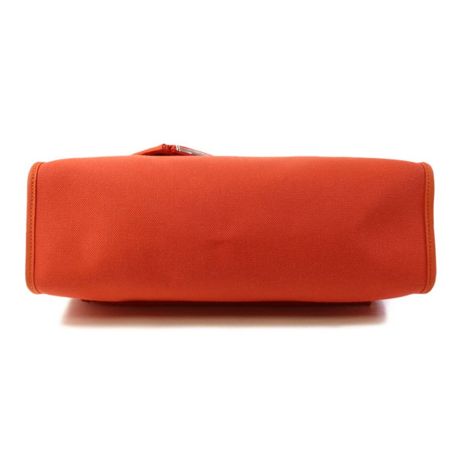 HERMES 帆布Herbag PM銀扣手挽肩背兩用袋-3