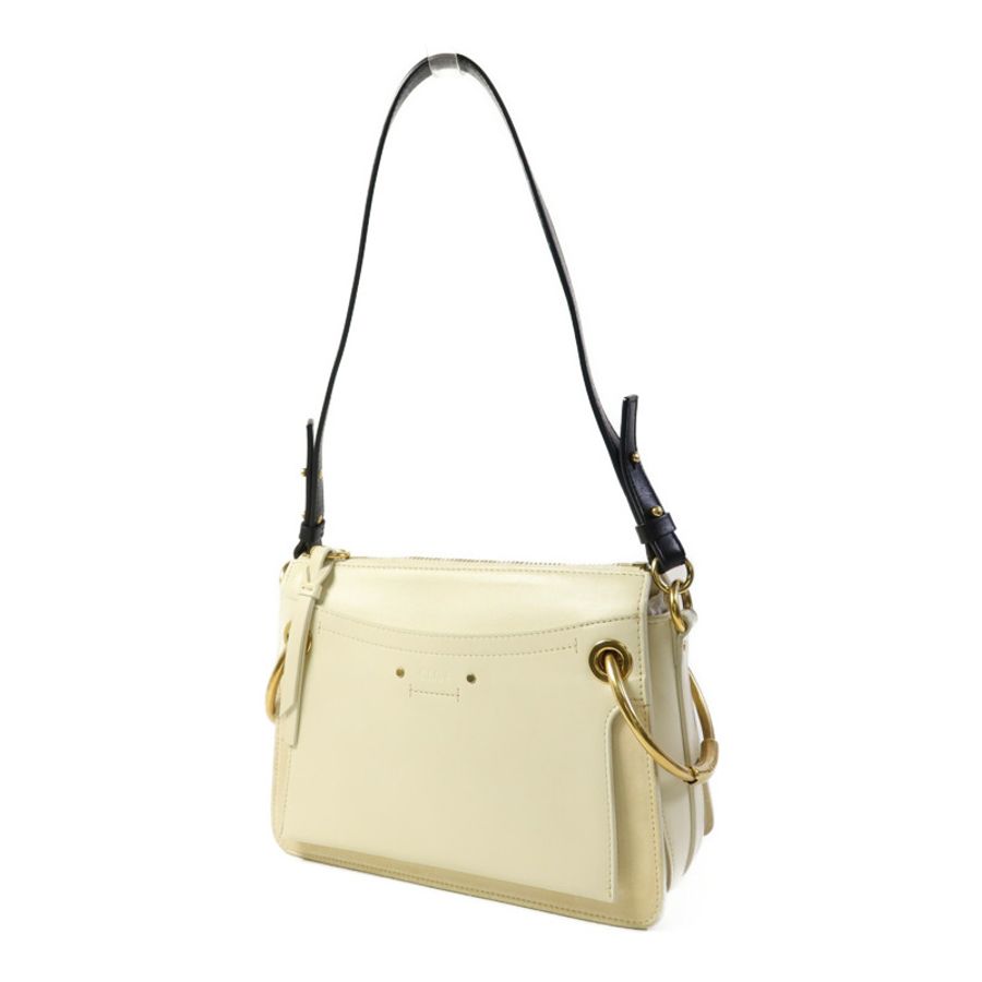 Chloe 【激減優惠】牛皮皮革Shoulder Bag金扣肩背袋-1